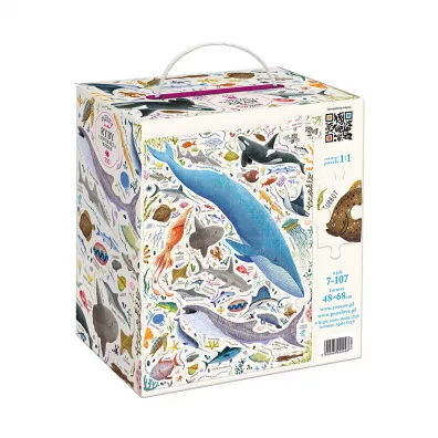 Puzzle Puzzlove CzuCzu Ryby i zwierzta wodne 200 el. Bright Junior Media