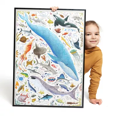 Puzzle Puzzlove CzuCzu Ryby i zwierzta wodne 200 el. Bright Junior Media