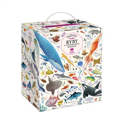 Puzzle Puzzlove CzuCzu Ryby i zwierzta wodne 200 el. Bright Junior Media