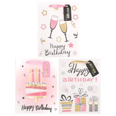 Strigo Torby prezentowe Party 18x23x10cm