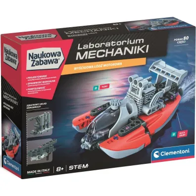 Laboratorium mechaniki. Motor�wka Clementoni