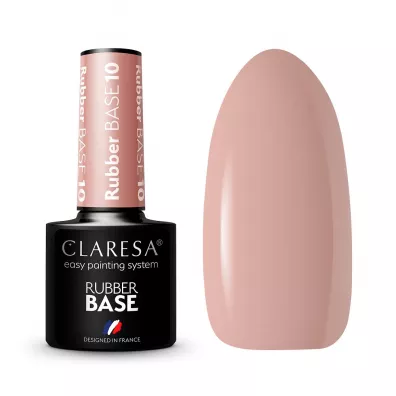 Claresa Rubber Base baza do lakieru hybrydowego 10 5 g