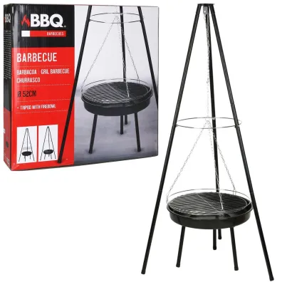 ProGarden Wiszcy grill ogrodowy na trjnogu 151 cm