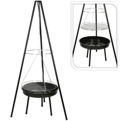 ProGarden Wiszcy grill ogrodowy na trjnogu 151 cm