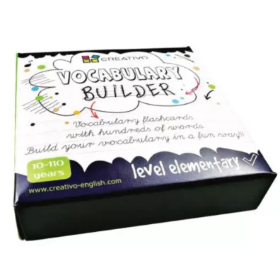 Karty j�zykowe Angielski Vocabulary builder Elementary - Pawe� Dwornik