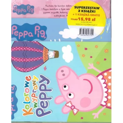 Zestaw 3 ksi��eczek: �winka Peppa