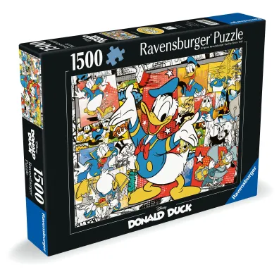Puzzle 1500 el. Kaczor Donald Ravensburger