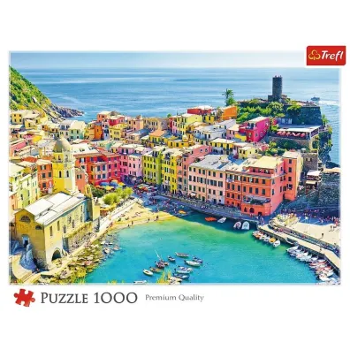 Puzzle 1000 element�w Vernazza Liguria W�ochy TREFL 10988 TR