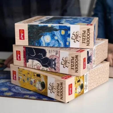 Puzzle drewniane 200 el. Soneczniki Trefl