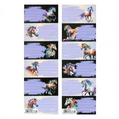 Starpak Naklejki na zeszyt Horse