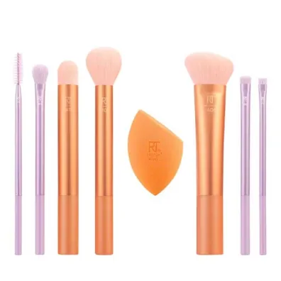 Real Techniques Zestaw Level Up Brush and Sponge zestaw p�dzli do makija�u 7szt.+ g�bka do makija�u