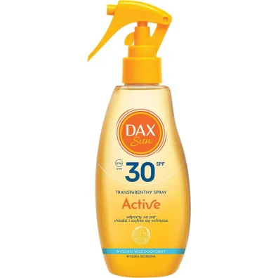 Dax Sun Sun transparentny spray Active SPF30 200 ml
