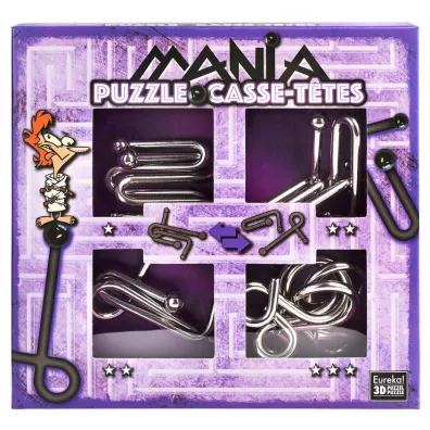 �amig��wki metalowe fioletowe Eureka Bvba