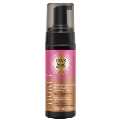 Dax Sun Br�zuj�co-nawil�aj�ca pianka do twarzy i cia�a 160 ml