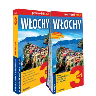 W�ochy Przewodnik 3w1 przewodnik+atlas+mapa - Kamila Kowalska, Marta Lyasota, Agnieszka Fundowicz-Skrzy�ska, Marta Natalia Wr�blewska, Wojciech W�sowicz