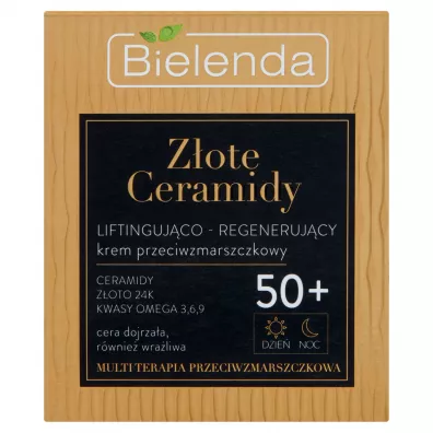 Bielenda Z�ote Ceramidy Krem przeciwzmarszczkowy do twarzy 50+ 50 ml