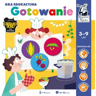 Kapitan Nauka. Gra edukacyjna. Gotowanie Edgard