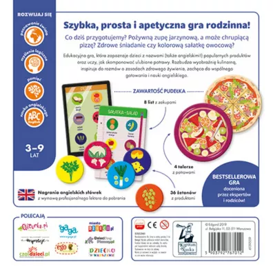 Kapitan Nauka. Gra edukacyjna. Gotowanie Edgard
