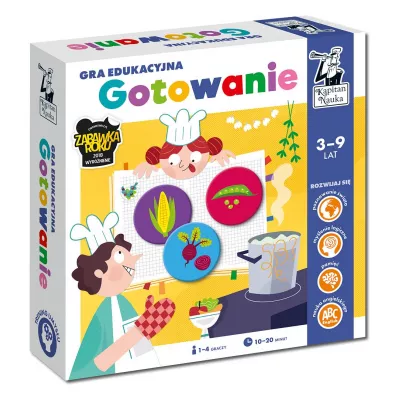 Kapitan Nauka. Gra edukacyjna. Gotowanie Edgard