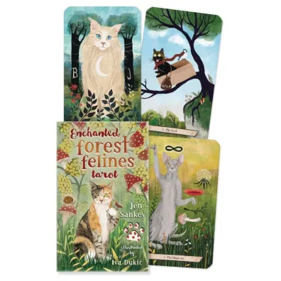 Enchanted Forest Felines Tarot, karty do wrenia