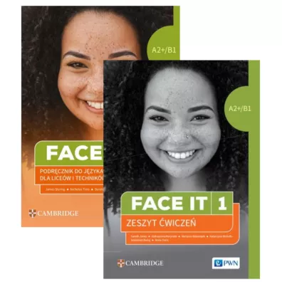 Pakiet Face it 1. Podr�cznik z zeszytem �wicze� do j�zyka angielskiego dla lice�w i technik�w - Katarzyna Nicholls, James Styring, Nicholas Tims, Dorota  Gi�y�ska