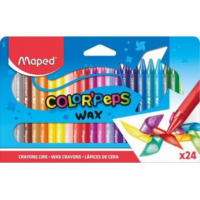 Maped Kredki Colorpeps wiecowe 24 kolory