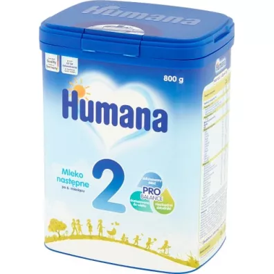 Humana 2 Mleko nast�pne po 6 miesi�cu 800 g