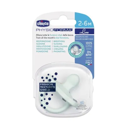Chicco Smoczek uspokajaj�cy Soft Luxe mi�towy 2-6m