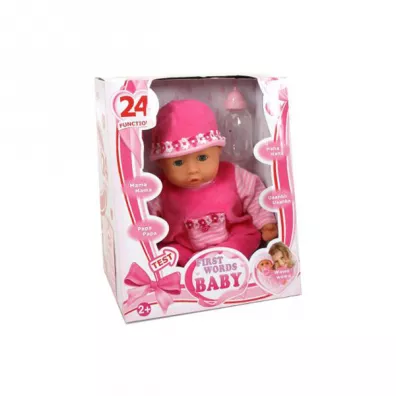 Lalka First Words Baby r�owa Brimarex