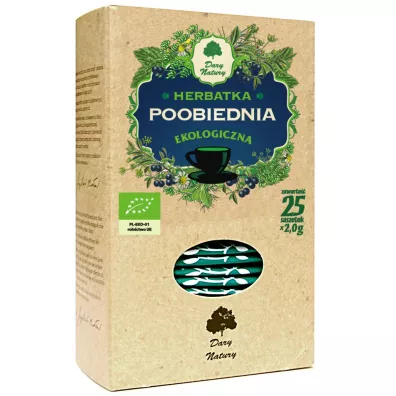 Dary Natury Herbatka poobiednia 25 x 2 g Bio