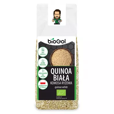 Biogol Quinoa bia�a (komosa ry�owa) bezglutenowa 250 g Bio