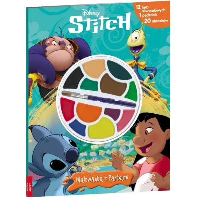 Disney Stitch Malowanka z farbami KFF-9101