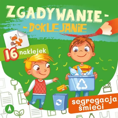Zgadywanie-doklejanie. Segregacja mieci - Sabina  Grabias