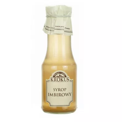 Krokus Syrop imbirowy bezglutenowy 355 g