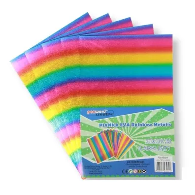 Penword Pianka rainbow metalic 20x30 cm