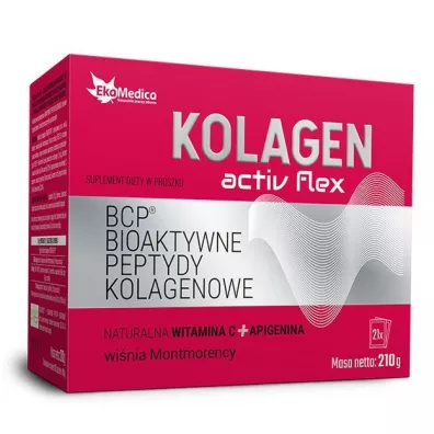 Ekamedica Kolagen Activ Flex Suplement diety 21 x 10 g