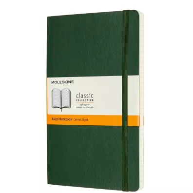 Moleskine Notes Myrtle green g�adki, 13 x 21 cm