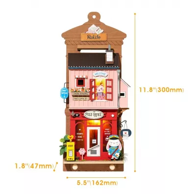 Sk�adany Drewniany Model Puzzle 3D - Domek na Wyspie Marze� Robotime