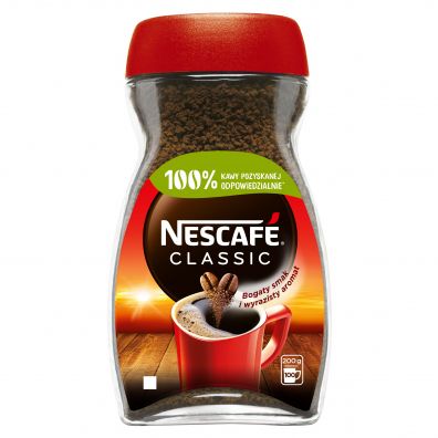 Nescafe Classic Kawa rozpuszczalna 200 g