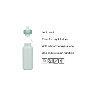Mepal Butelka dla dzieci pop-up Campus Unicorn Glow 107410065411 400 ml