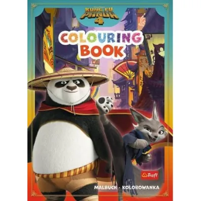 Kung Fu Panda. Kolorowanka. Malbuch. Colouring book