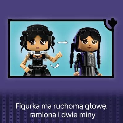 LEGO Wednesday Figurka Wednesday Addams 76780