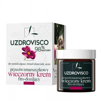 Uzdrovisco Fitodozuj�cy wieczorny krem przeciwzmarszczkowy do twarzy 50 ml