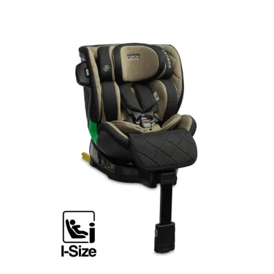 Fotelik Turox I-Size khaki (40-150cm)