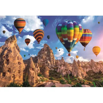 Puzzle 1000 el. HQ Balloons in Cappadocia Clementoni