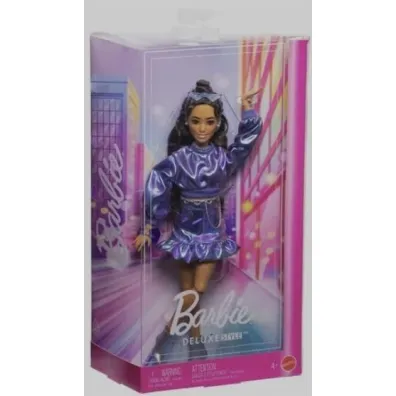 Barbie Deluxe Style Lalka Niebieski komplet Mattel
