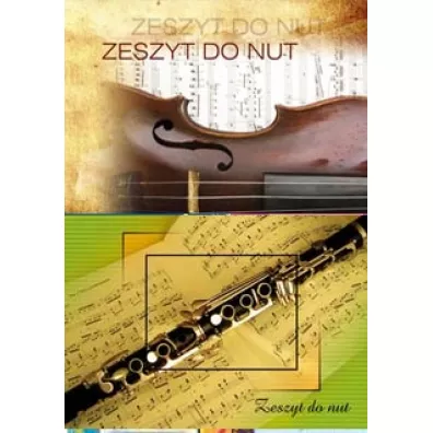 Kreska Zeszyt do nut Smyk A5 pi�ciolinia 8 kartek