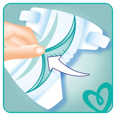 Pampers Pieluszki Newborn 1 Active Baby-dry (2-5 kg) 43 szt.