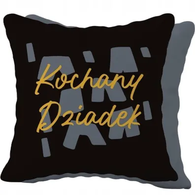 Be-Happy Gifts Poduszka prezentowa dla Dziadka - Kochany Dziadek