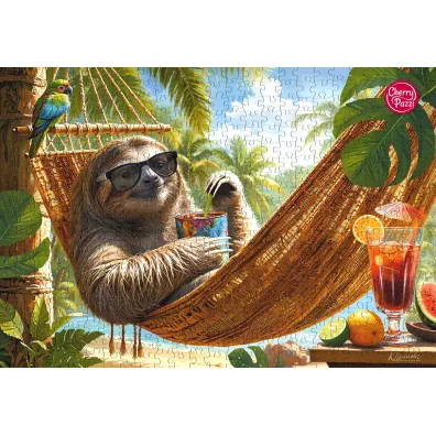 Puzzle 500 el. No Hurry No Worries CherryPazzi